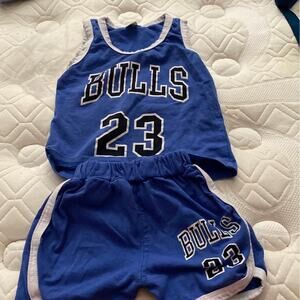 Chicago 23 basketball tank and shorts